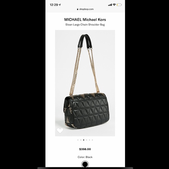 Michael Kors quilted imitation lamb skin - Picture 6 of 7